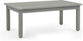 LUE BONA Outdoor Coffee Table, HDPS Patio Coffee Tables by LUEBONA