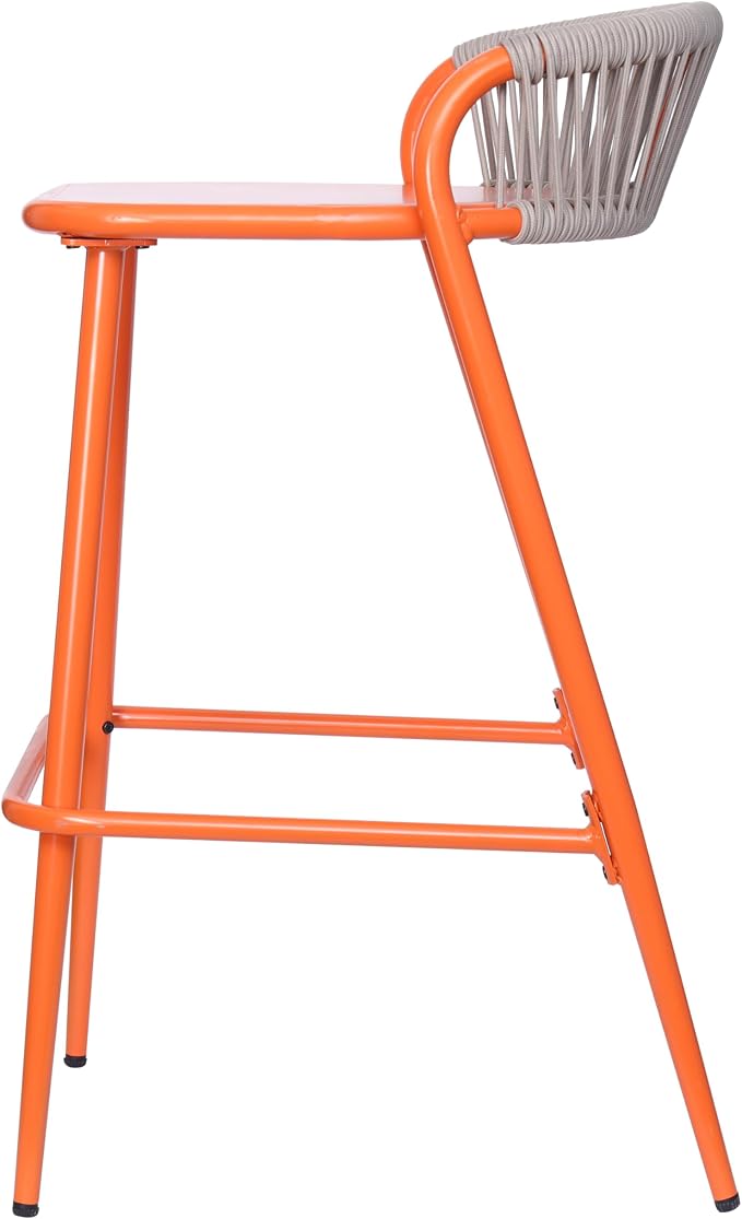 Christopher Knight Home Hearth 29.5" H Patio Barstools Set of 2, Aluminum Frame - Image 7