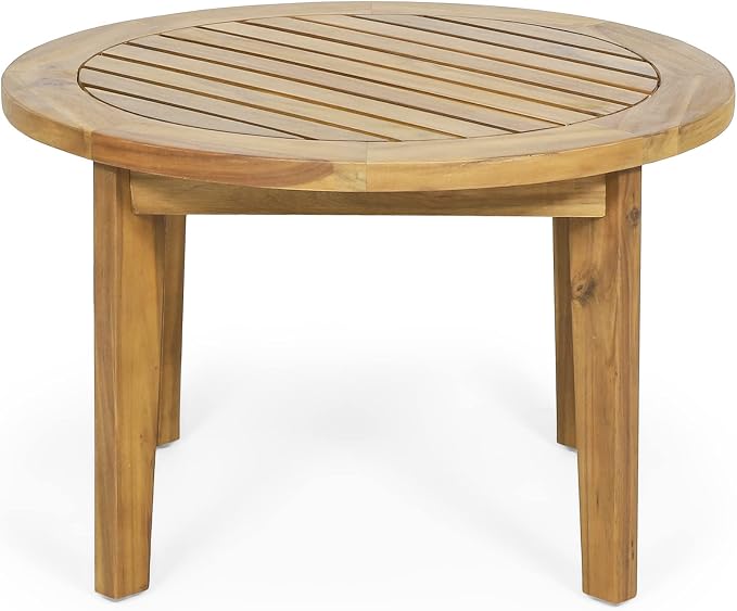 Solano Outdoor Circular Coffee Table by ChristopherKnightHome