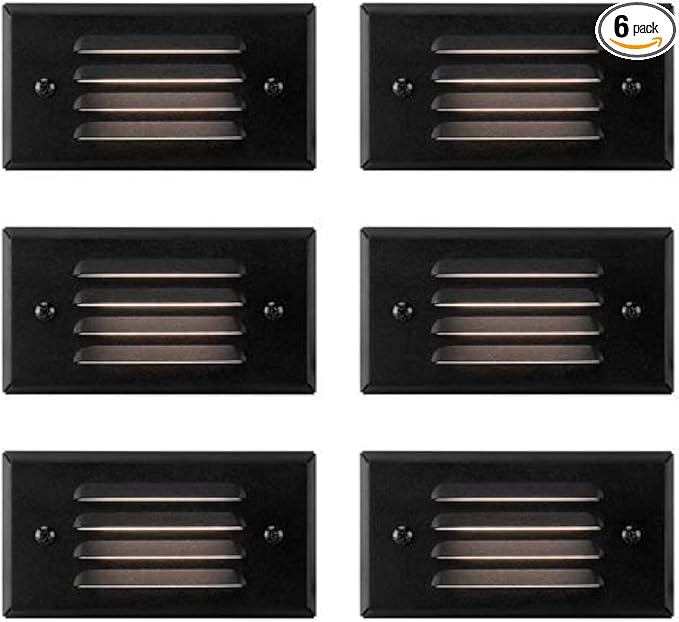 GKOLED 12V 3W Surface Mount Low Voltage LED Step Light Fixture by GKOLED