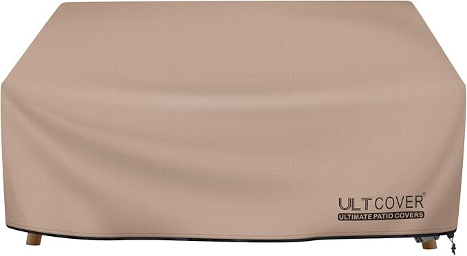 ULTCOVER Waterproof Outdoor Deep Seat Sofa Bench Cover 76W x 40D x 35H inch by ULTCOVER
