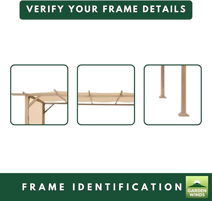 Garden Winds Durable Replacement Canopy Top Cover Compatible - Image 9