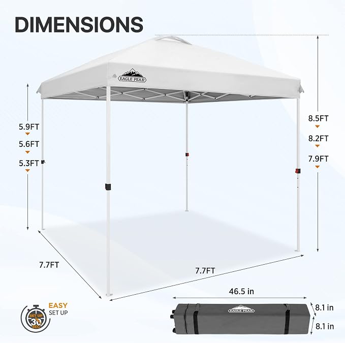 EAGLE PEAK Pop Up Canopy Tent - Image 4