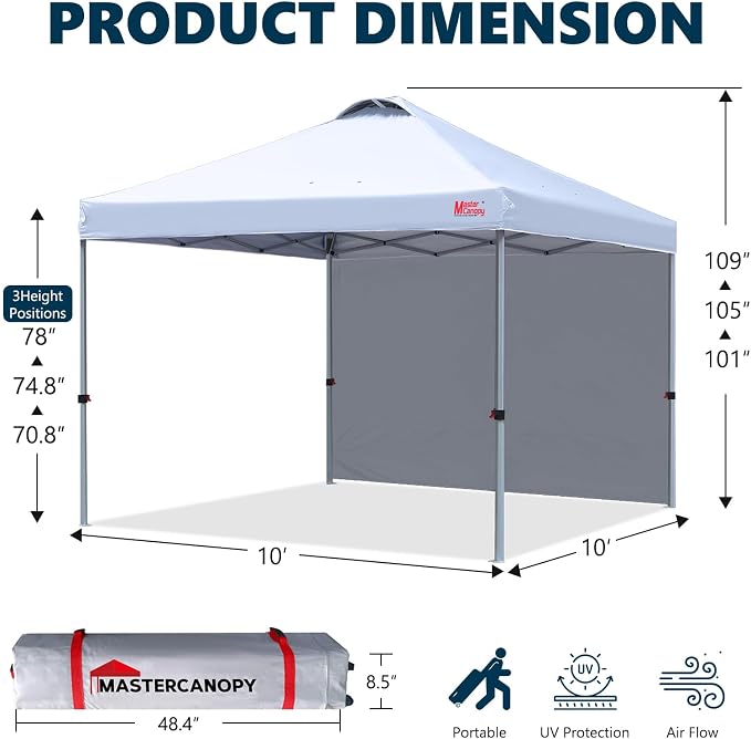 MASTERCANOPY Durable Pop-up Canopy Tent - Image 5