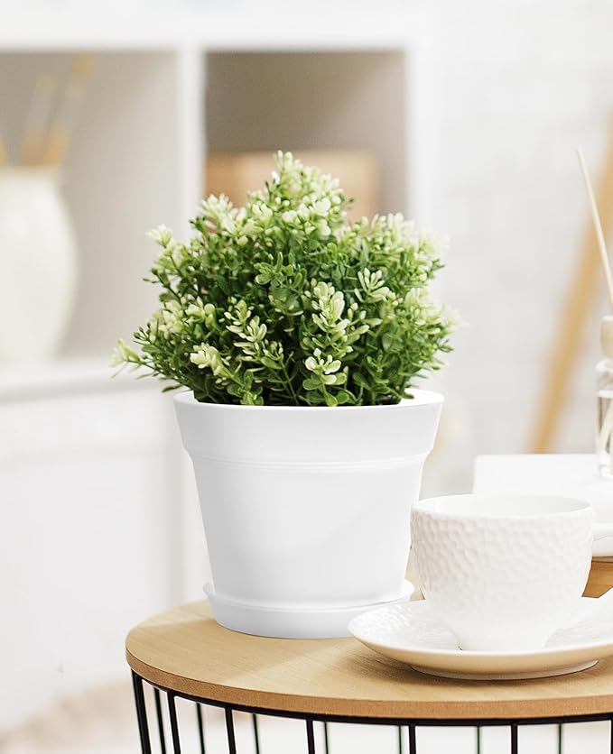 homenote Plant Pots, 7.5 Inch Flower Pots - Image 8