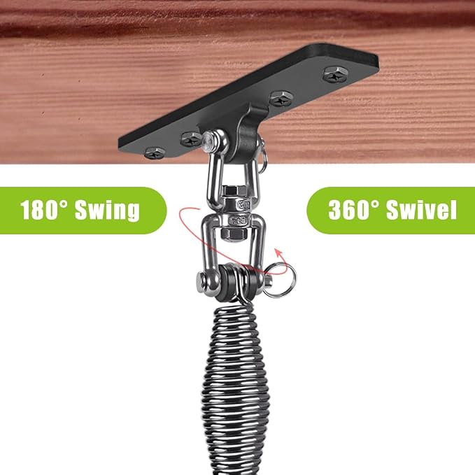 Dolibest Hanging Kits Hammock Chair Hardware, Heavy Duty Swing Hanger - Image 5