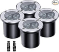 4 Pack 3w 12v Low Voltage In-ground Lights LED Landscape Light Waterproof IP67 by ALEDECO