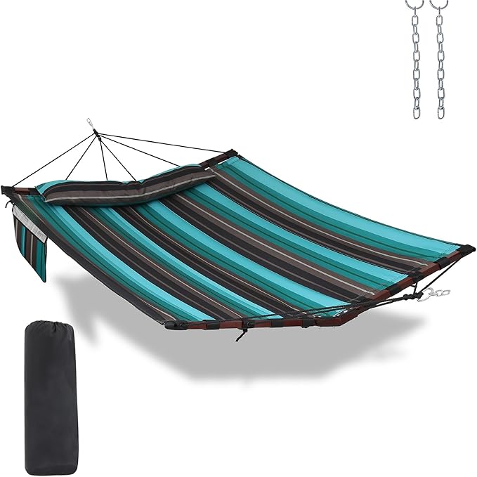 TegerDeger 12FT 2 Person Hammock Large Hammock 450LB Capacity by Tegerdeger