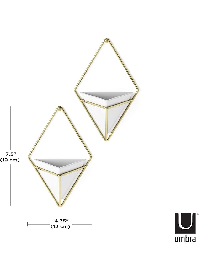 Umbra Trigg Hanging Planter Vase Wall Decor, Faux Plants, and More - Image 3