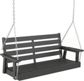 IVY&LANE Outdoor Porch Swing | HDPE Plastic | 2-Person | Hanging Bench Swings | by IVYLANE
