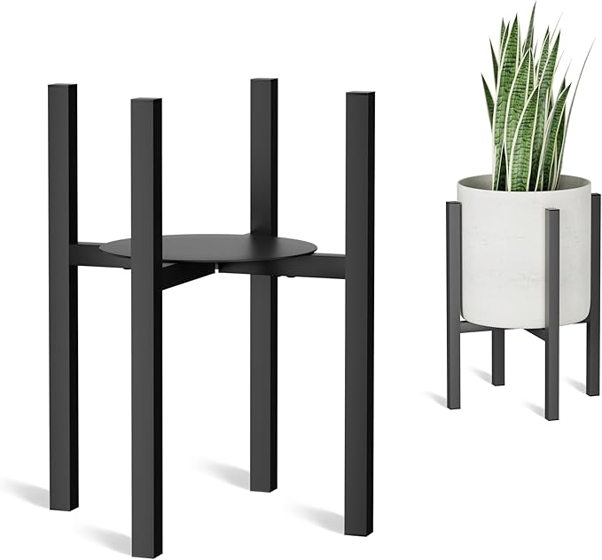 Adjustable Metal Plant Stand Indoor Outdoor by Linpla