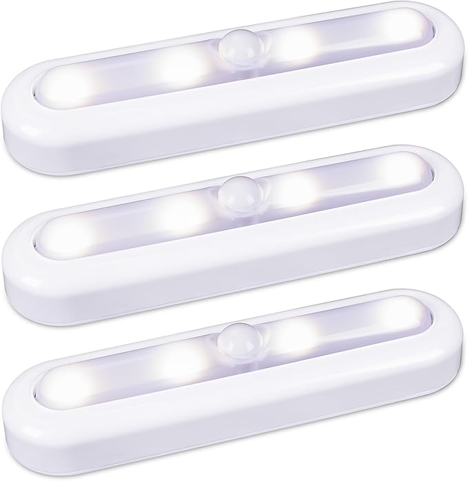 STAR-SPANGLED 3 Pack 7” Dimmable Push Tap Lights, Stick on LED Touch Lights AAA - Image 9