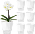 6 Pack Self Watering Plant Pots 6 Inches Self-Watering Planters by Planterhoma
