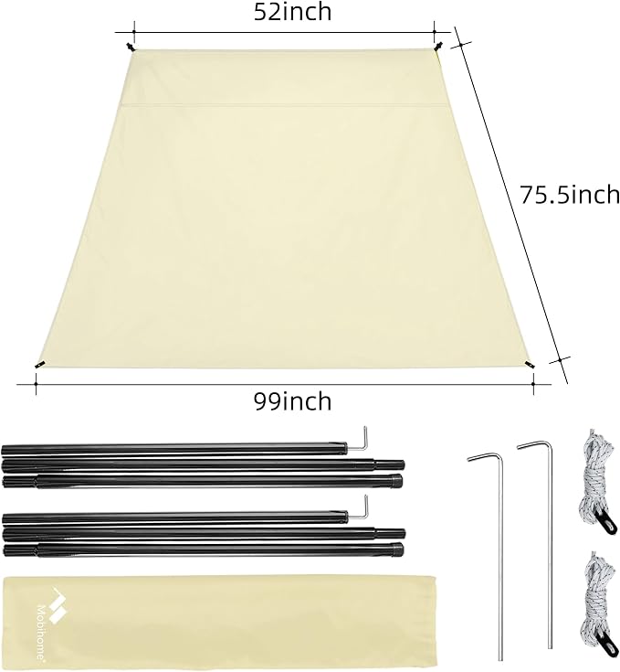 Pop Up Canopy Sun Shelters Shade Tent Pop Up 8.2' X 8.2' - Image 2