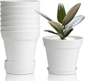 T4U 4 Inch Plant Pots 8-Pack, Small Flower Pots by T4U