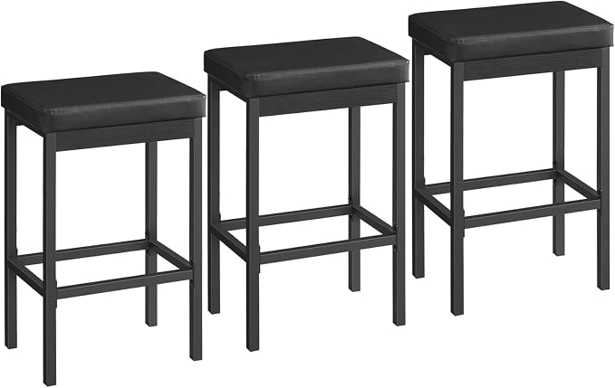 HOOBRO Bar Stools, 24.8-Inch Height, by HOOBRO
