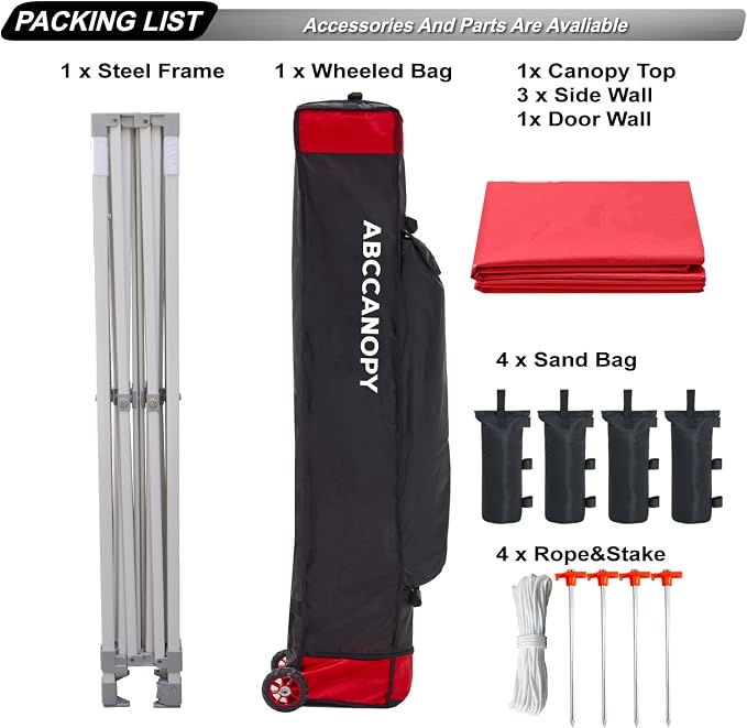 ABCCANOPY Easy Pop Up Canopy Tent - Image 5