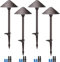 LEONLITE 5CCT Low Voltage Landscape Lights, 12-24V AC/DC, Pathway Lighting Wired by LEONLITE