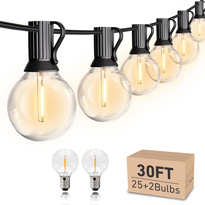 HISTAR Led String Lights Outdoor 30ft Patio Lights Waterproof by HistarDirect