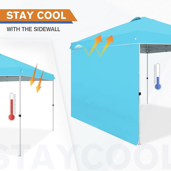 EAGLE PEAK Commercial Canopy 10x10 Pop Up Canopy Tent - Image 8