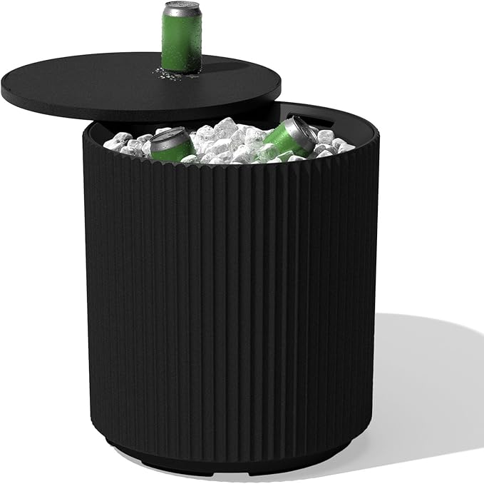 Veradek Outdoor Cooler Side Table - 2 in 1 by VeradekOutdoor