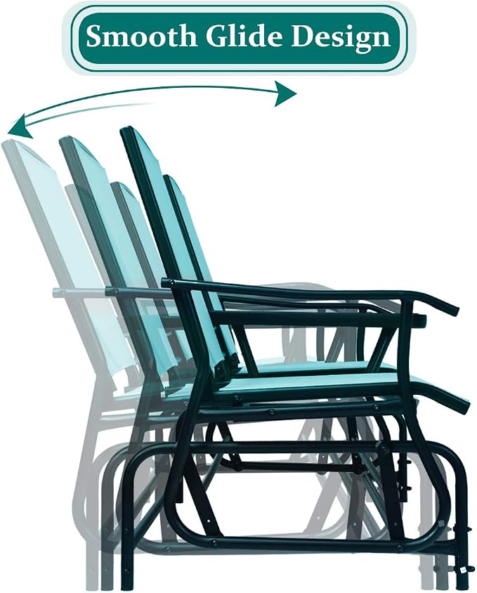 Giantex Patio Bench Glider Chair - Image 6