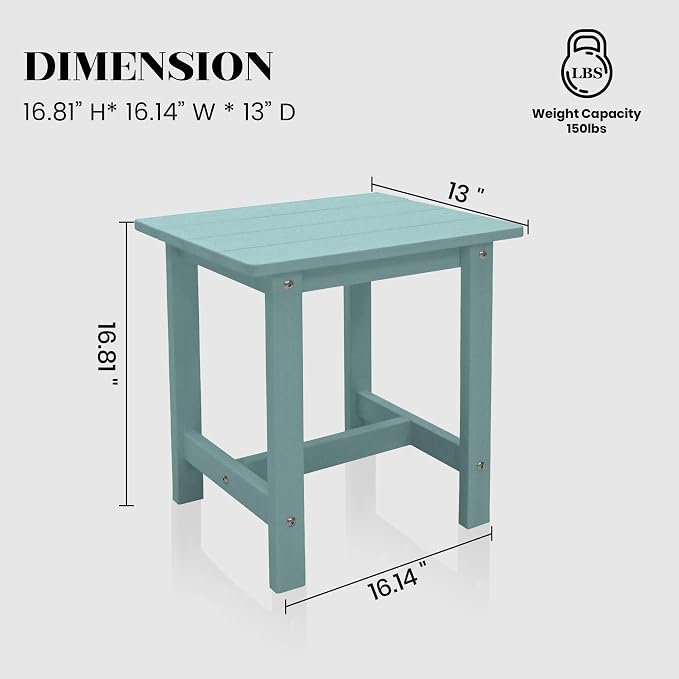 Outdoor Side Table, Small Adirondack Side Table - Image 2