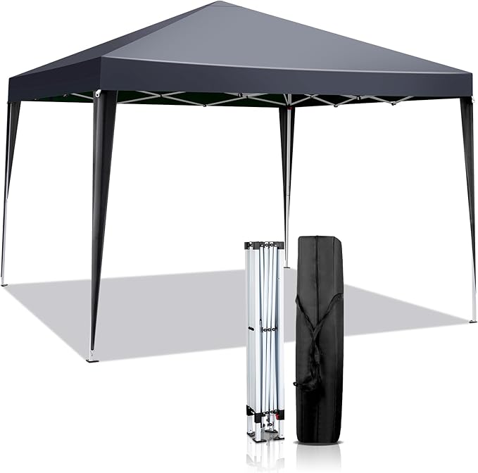 Outvita 10x10ft Ez Pop Up Outdoor Canopy Tent, Portable Commercial Instant Tent by Outvita