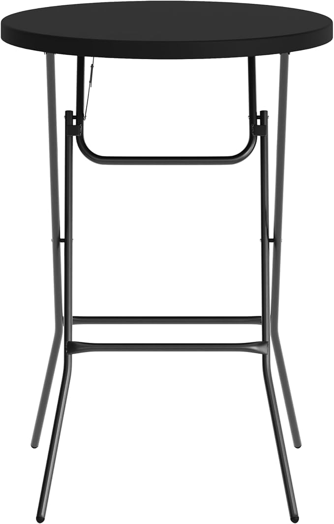 Flash Furniture Elon Round Folding Bar Height Table - Image 8