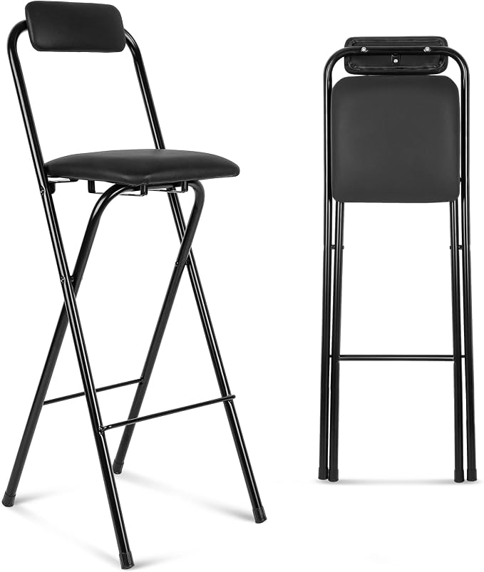 Thyle 1 Pcs Folding Bar Stool by Thyle