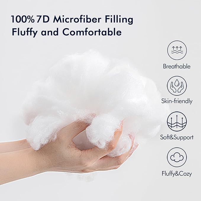 MIULEE 16x24 Pillow Insert Throw Pillow Insert, Outdoor Pillows Water-Resistant - Image 5