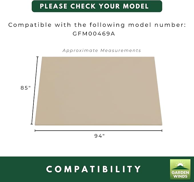 Garden Winds Reinforced Replacement Canopy Top Cover Compatible - Image 5