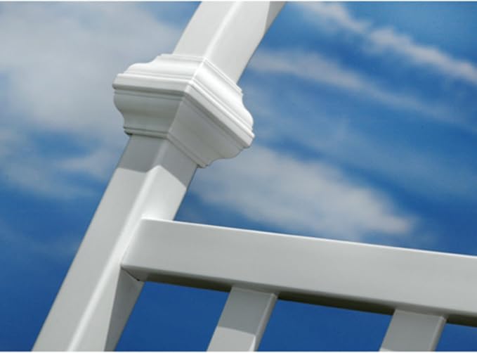 Athens 39"W x 81"H Vinyl Arbor - Image 3