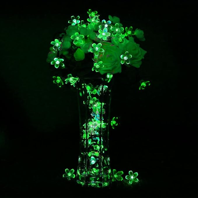 ITICdecor Solar Flower String Lights - Image 6