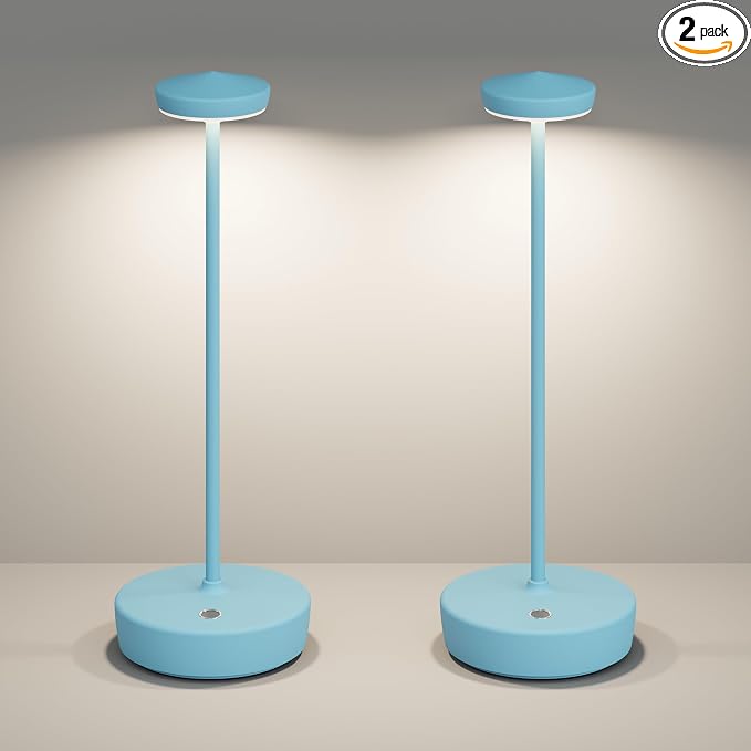 Cordless LED Table Lamp, Rechargeable 5000mAh Battery by ZTFLOS