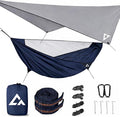 Camping Hammock with Mosquito Net and RainFly Tarp by CROSSHIP