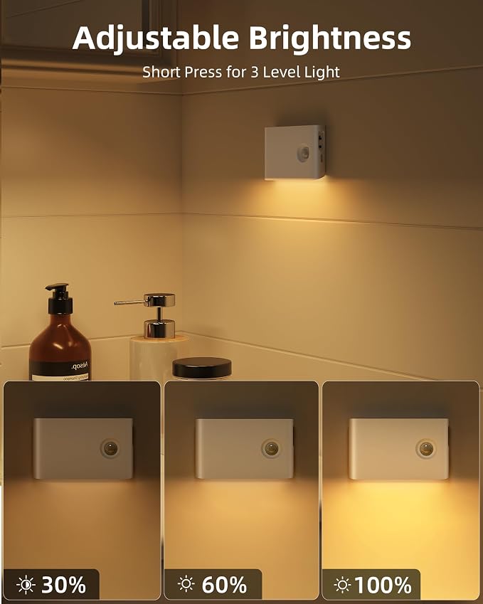 EZVALO 6 Pack Motion Sensor Night Lights - Image 7