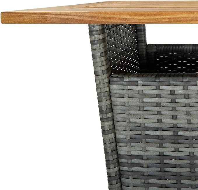 vidaXL 5-Piece Patio Bar Set - Image 4