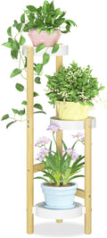 iDavosic.ly 3 Tier Bamboo Plant Stand Indoor Outdoor by iDavosicly