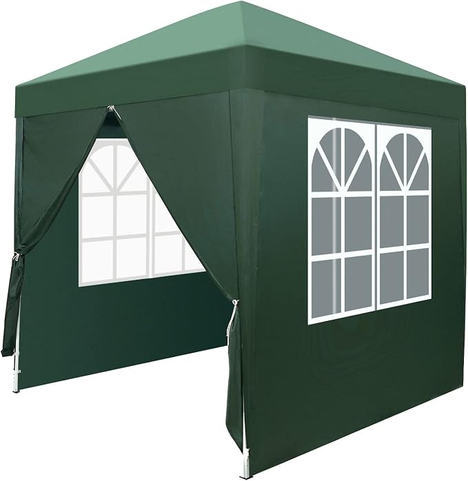 Outvita 6.5x6.5ft Pop Up Canopy Tent, Outdoor Instant Shelter Folding Canopy by Outvita