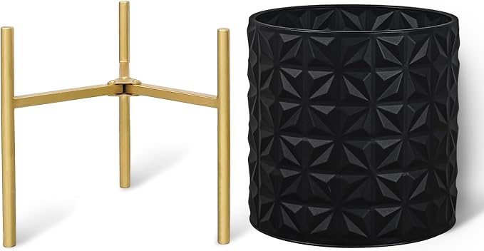 ARNIS Modern Planter Pots, Decorative Planters, Metal Pots - Image 2