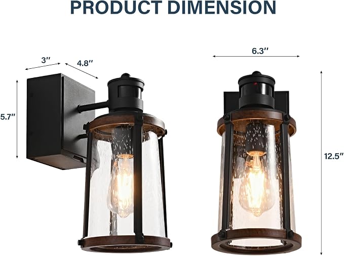 Dusk to Dawn Motion Sensor Outdoor Light - Image 5