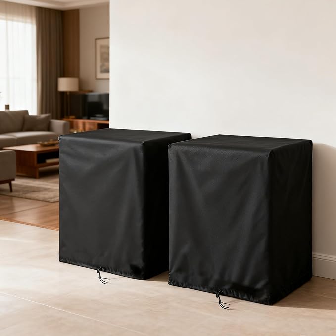 End Tables Cover for FROMJBEST Black End Table Set of 2, Dust-proof Side Table - Image 3