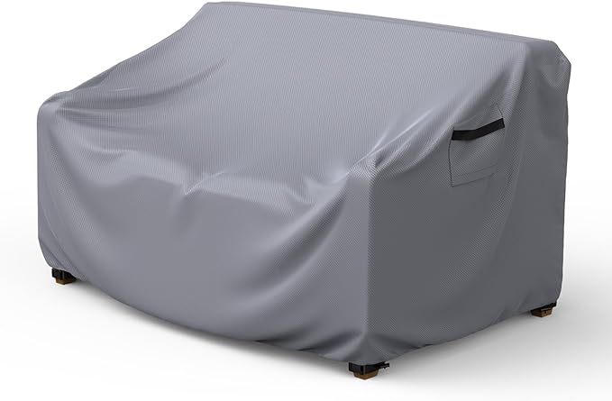 Heavy Duty Patio Sofa Cover, Mrrihand 3-Seater Outdoor Sofa Loveseat Cover by Mrrihand