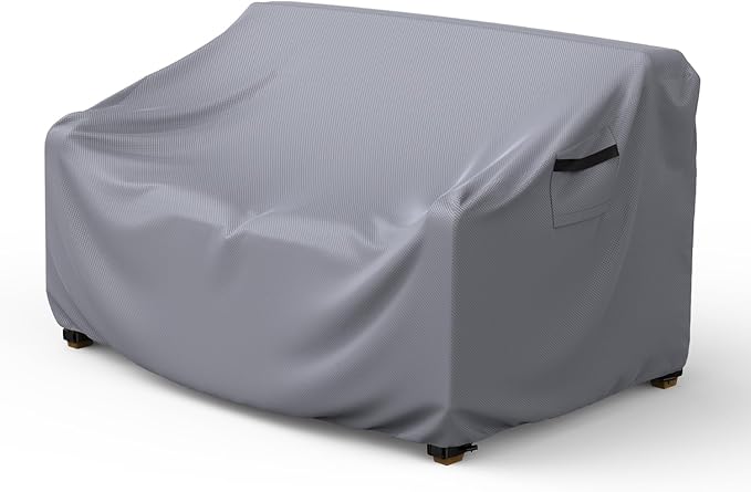 Mrrihand Heavy Duty Patio Sofa Cover, 3-Seater Outdoor Sofa Loveseat Cover by Mrrihand