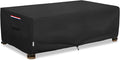 Outdoor Coffee Table Cover Waterproof, Heavy Duty Patio Rectangular Side Table by SoloToo