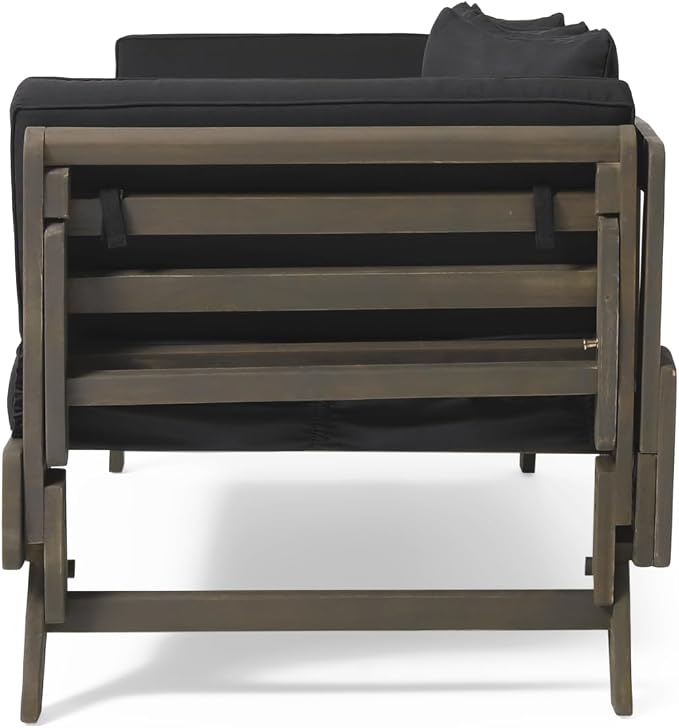 Merax Outdoor Patio Daybed Sofa, 3-Seat Sofa - Image 3