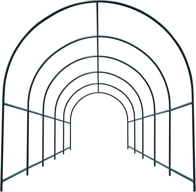 YardGrow Large Garden Support Arch Frame Climbing Plant Arch Arbor by YardGrow