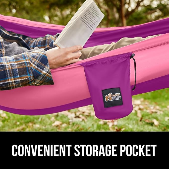 GORILLA GRIP Durable Camping Hammock - Image 9