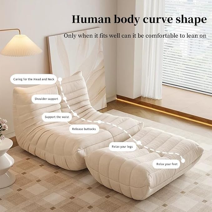 Bean Bag Chair - Memory Foam Bean Bag Chair - Image 6